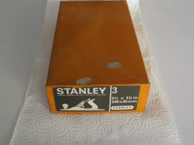stanley no. 3 hand plane