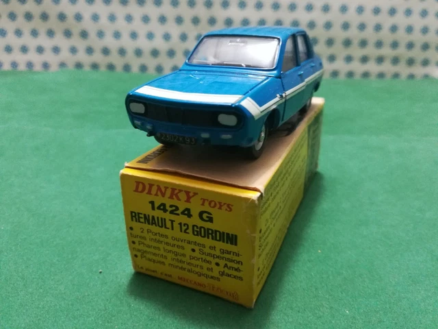 Dinky Toys Atlas Renault 12 Gordini 1/43 - Bleue - REF 1424 G En Boîte