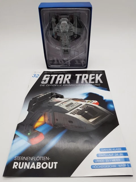 Eaglemoss Star Trek 32 U.S.S. Orinoco NCC-72905 classe Danubio Flotta Stellare Runabout