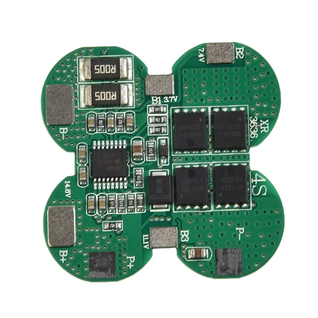 Scheda Di Protezione 16S 60V 30A Batteria Al Litio Ternaria Scheda Di Protezione Pcb Bms Nessun Equilibrio Per Moto Elettrica E Bike~p208613706 - 3