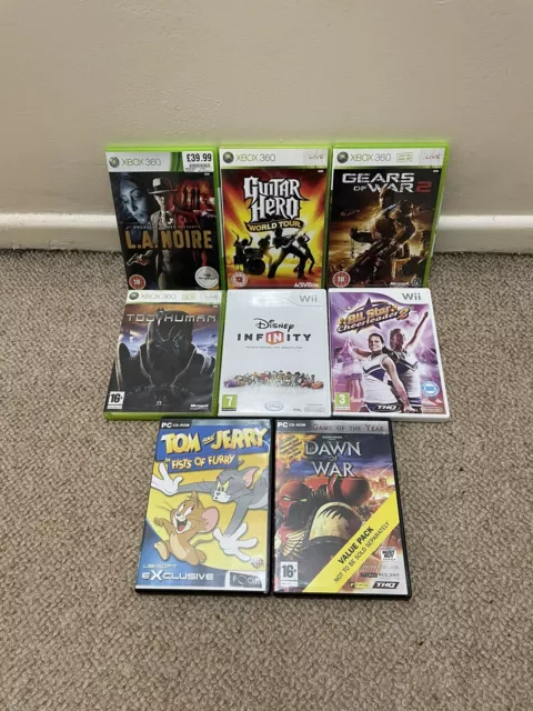 joblot xbox 360 nintendo wii games