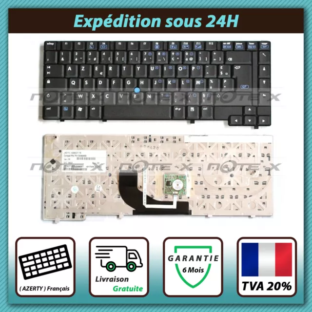 HP Notebook Keyboard Azerty p/n PK130060E00 * CLAVIER POUR PC PORTABLE