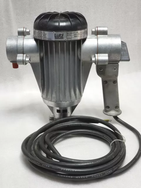 Lutz Pump Model S1 4/11-580 For Hazardous Locations
