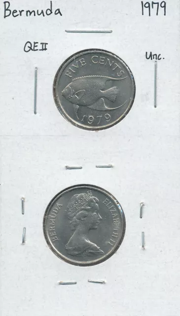 Bermuda - 5 Cents 1979 UNC