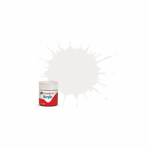 Humbrol Acrylic Paint Dark Grey Matt – 14 Ml, Für Modellbau & Basteln