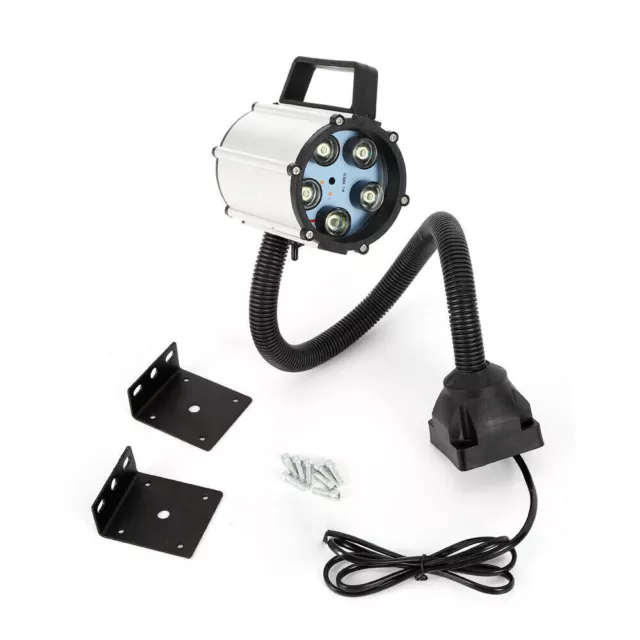 Luce braccio flessibile LED CNC lampada macchina girevole luce da lavoro luce da banco