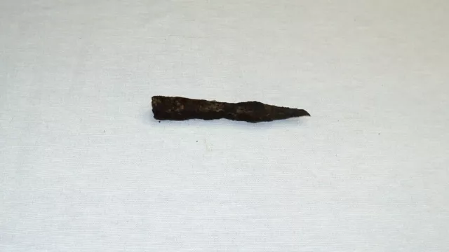 ANTIQUE LATE ROMAN/EARLY BYZANTINE IRON SPEAR POINT 110 mm (4.3") 1st-4th C. A.D