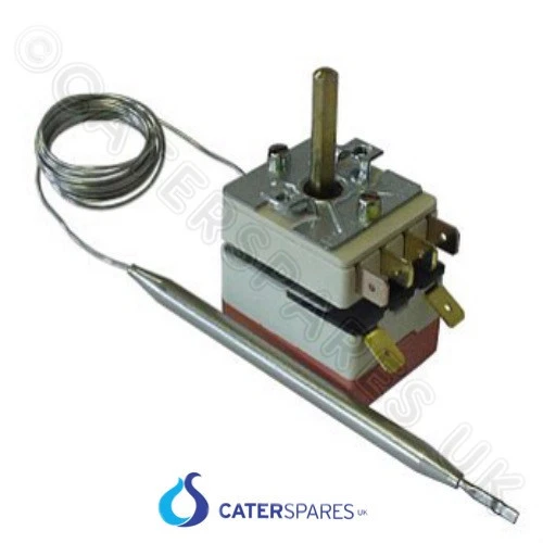 Hot Cupboard Thermostat With Auxiliary Switch 110℃ Single Pole Stat