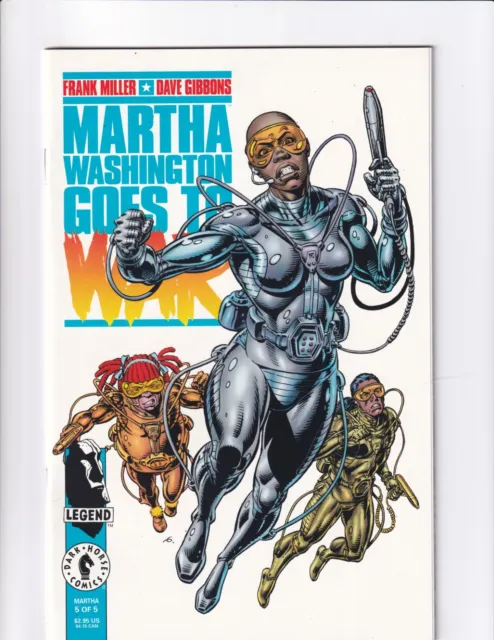 Martha Washington Goes to War #5 NM (Dark Horse Comics: 1994) Bagged and Boarded