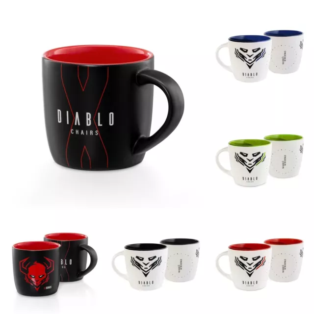 Diablo Tazza in ceramica  Tazza da caffè da bere 300 ml 92 cm x 85 cm Mix