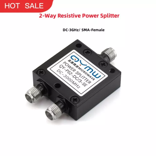 QY-PS2-DC/3-SE DC-3GHz 2-Way Resistive Power Splitter Resistive Power Divider