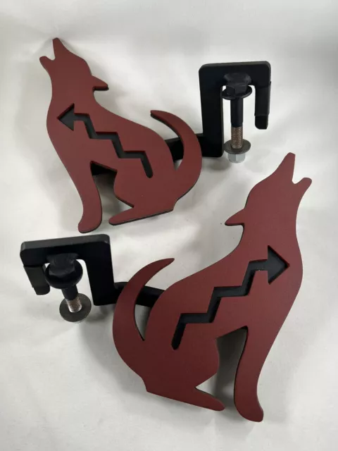 Foot Pegs Custom SOUTHWEST COYOTE Powdercoated Metal for Jeep Wrangler 07-Newer