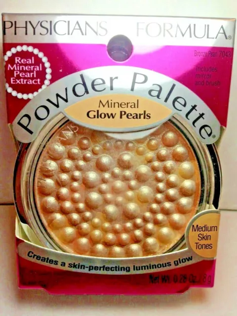 Physicians Formula Powder Palette Mineral Glow Pearls Blush, Natural  Pearl,#7333