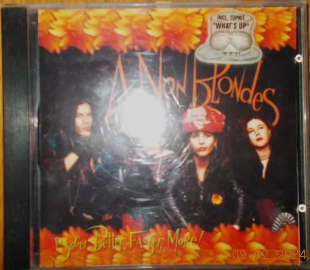 CD Album: "Bigger, Better, Faster, ", von 4 Non Blondes   (1992)