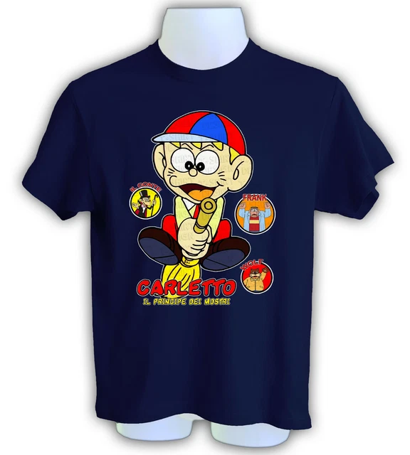 UZ Design I T Shirt Kiss Me Licia Uomo Cartoni Animati Anni 80