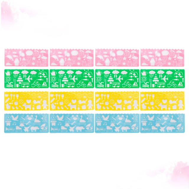 25 Pcs Lesezeichen Schablonen Scrapbook-Schablonen Niedlich
