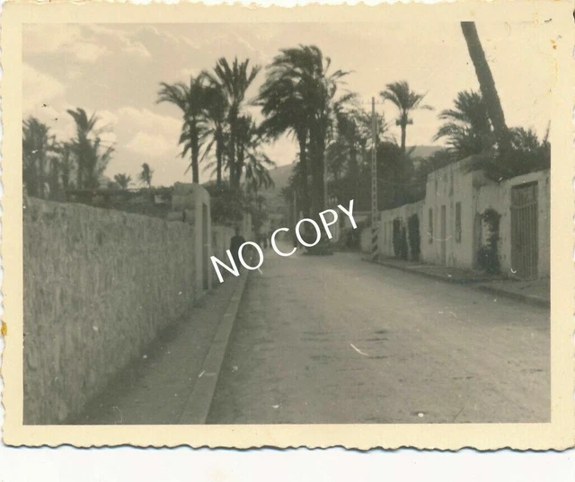 FOTO II GUERRA Mondiale Strade Di Bengasi Africa Corps 1941 E1.18 EUR ...