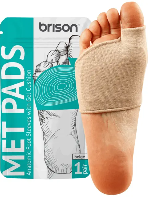 Metatarsal Pads for Women and Men Ball of Foot Cushion Gel Sleeves Cushions