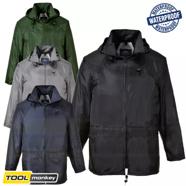 Rain Jacket - Waterproof Hooded Jacket - Rain Mac / Cagoule - Value for Money