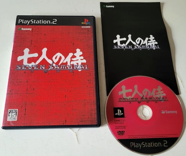 SEVEN SAMURAI 20XX PlayStation PS2 NTSC-J JAPAN Complet
