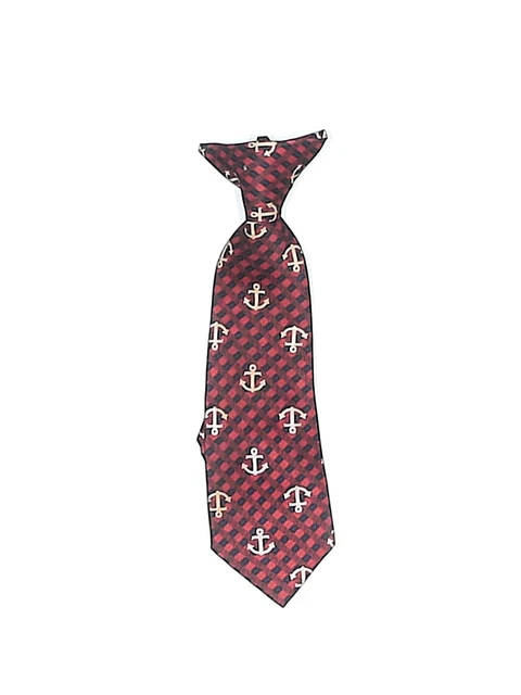 Unbranded Boys Red Necktie One Size