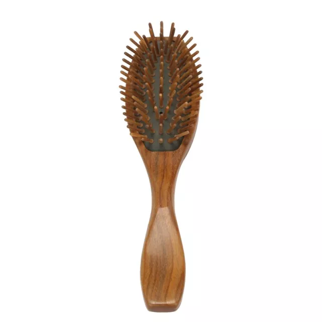 1X(Sandelholz Haarbürste Holz Natur Handarbeit Entwirrende Massage Haarkamm Wi