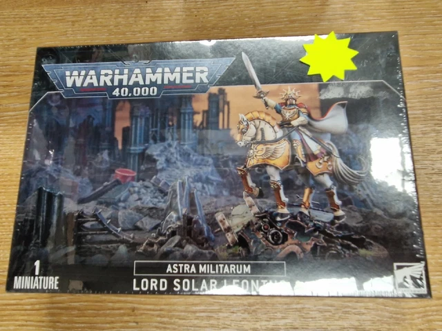 Warhammer 40k : Lord Solar Leontus (Astra Militarum) - Neuf En Boîte - Garde Impériale