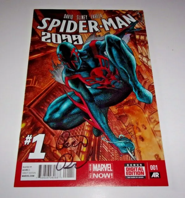 Spider-Man 2099 #1 Signed By Peter David Marvel Comics High Grade