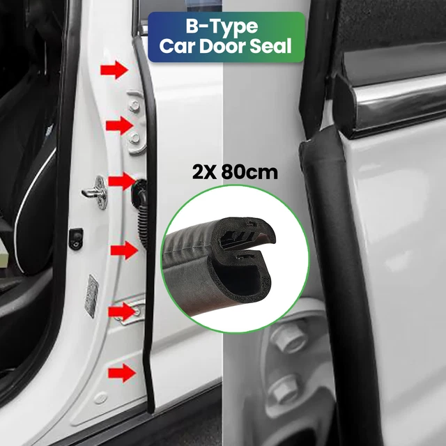 Autotürkanten-Dichtungsleiste - Schallschutz & Windschutz