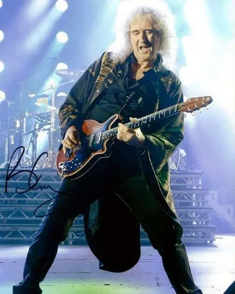 REPRINT - BRIAN MAY Queen Guitarist Autographed Signed 8 x 10 Photo Poster