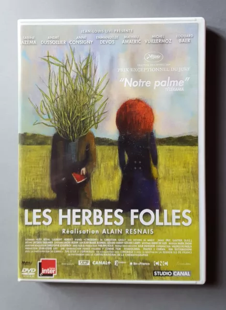 DVD LES HERBES FOLLES - Sabine AZEMA / André DUSSOLLIER - Alain RESNAIS