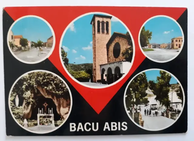 Bacu Abis - Cagliari - vedutine - viaggiata  - formato grande