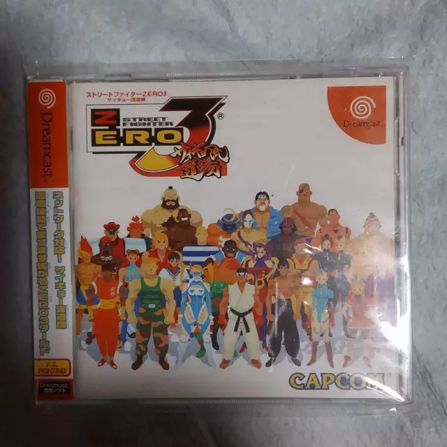 Street Fighter Zero 3 Dreamcast Japanese Import Region Locked Alpha From JP F/S
