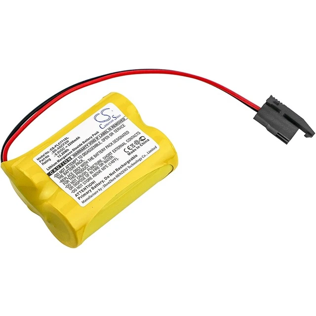 Battery for GE  A06B-6093-K001, A98L-0031-0011/L, Fanuc A98L-0031-0011/L   BR-AG