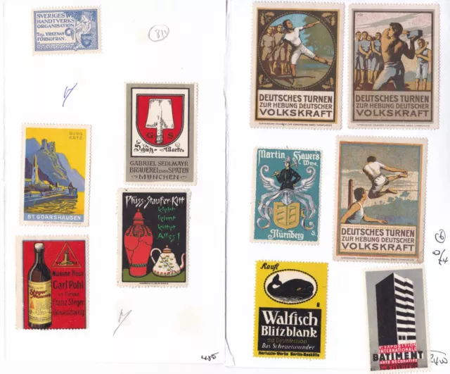 Pensionierte Händler Genehmigungsbuch Seite No4Lose Briefmarkenmix - Lagerkarte Nicht Inkl.