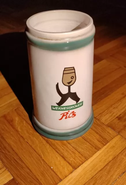 Tonkrug Wernesgrüner Pils Alter 0,5 Ltr. Brauerei