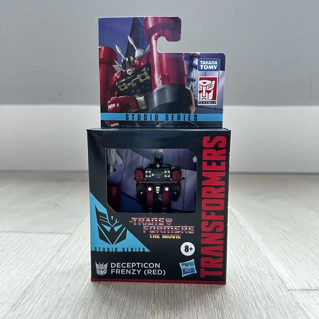 TRANSFORMERS STUDIO SERIES The Movie Core Class Decepticon Frenzy (Red ...