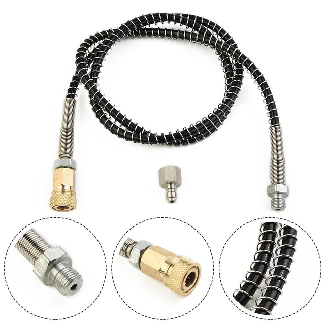 4500psi-Paintball PCP DN2 Microbore Hose Fit Air Fill Station/Charging-Adaptor