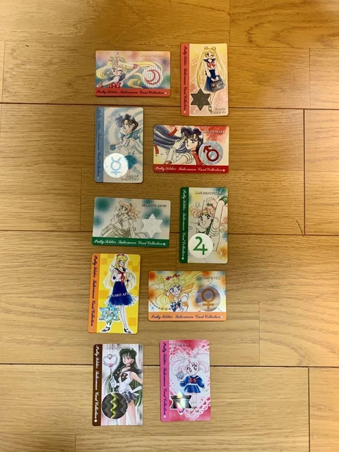 Sailor Moon Card 10 Sheets Nakayoshi Appendix