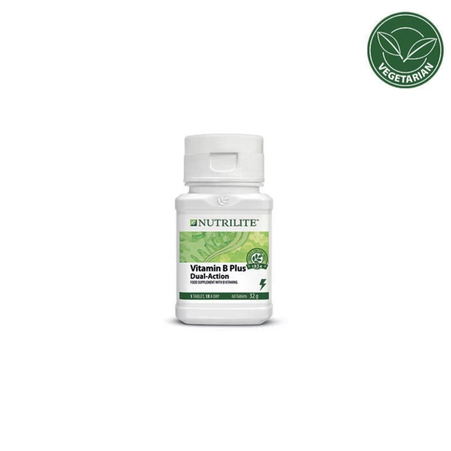 VITAMIN B PLUS complex NUTRILITE Organic spirulina energy immune system ...
