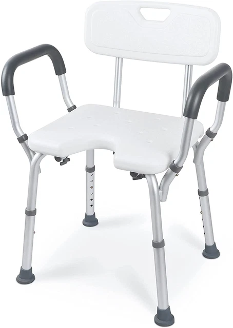 Shower Bath Chair Tool-Free Assembly Spa Bathtub Shower Lift Chair, Portable 2 1