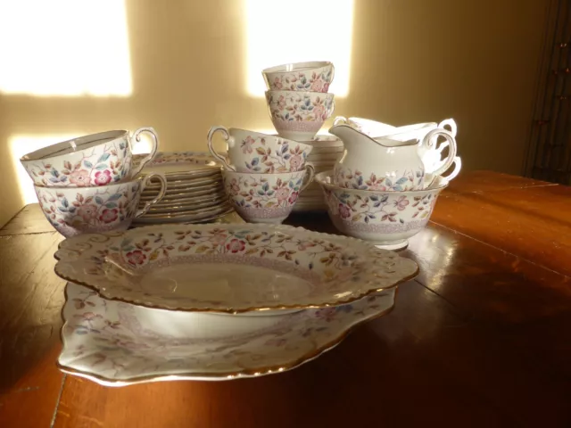 Vintage Tuscan Bone China Tea Set