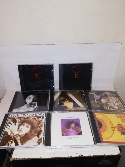 RARE COFFRET 8 Cd Kate Bush Woman Work Anthology 1978-1990 + Livret Emi ...