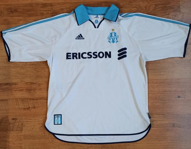 MAILLOT OLYMPIQUE DE Marseille 1999/2000 L OM 99 shirt EUR 69,99