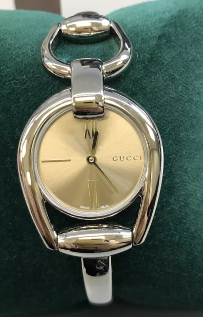 Gucci YA139501 Horsebit 28MM Women's Stainless Steel Watch