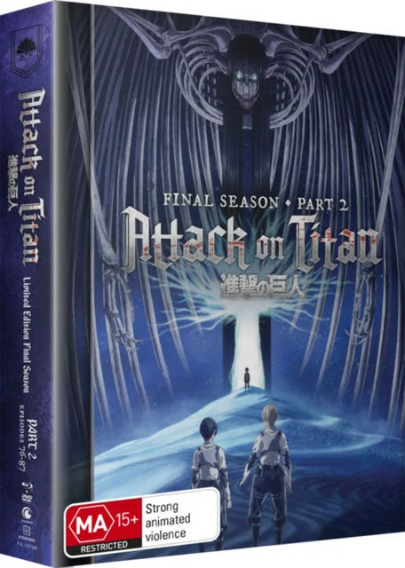 Attack on Titan: Final Season - Part 2 - Blu-ray + DVD  