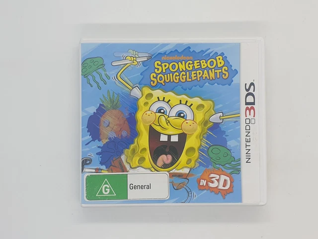SPONGEBOB SQUIGGLEPANTS IN 3D G Nintendo 3Ds Includes Manual Oz
