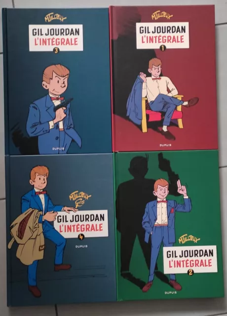 BD "GIL JOURDAN " L'Intégrale complète en 4 volumes