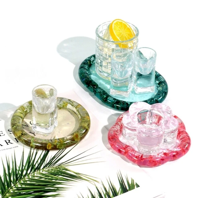 DIY Jewelry Tray Cute Cloud Heart Flower Plate Resin Casting 3