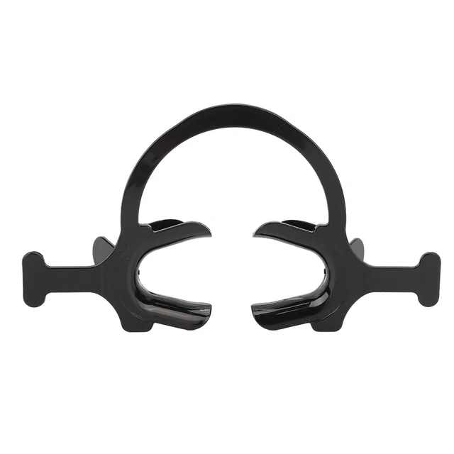 (L)Black Dental Cheek Retractor C Shape Mouth Opener Mouth Opener Retractor EJJ